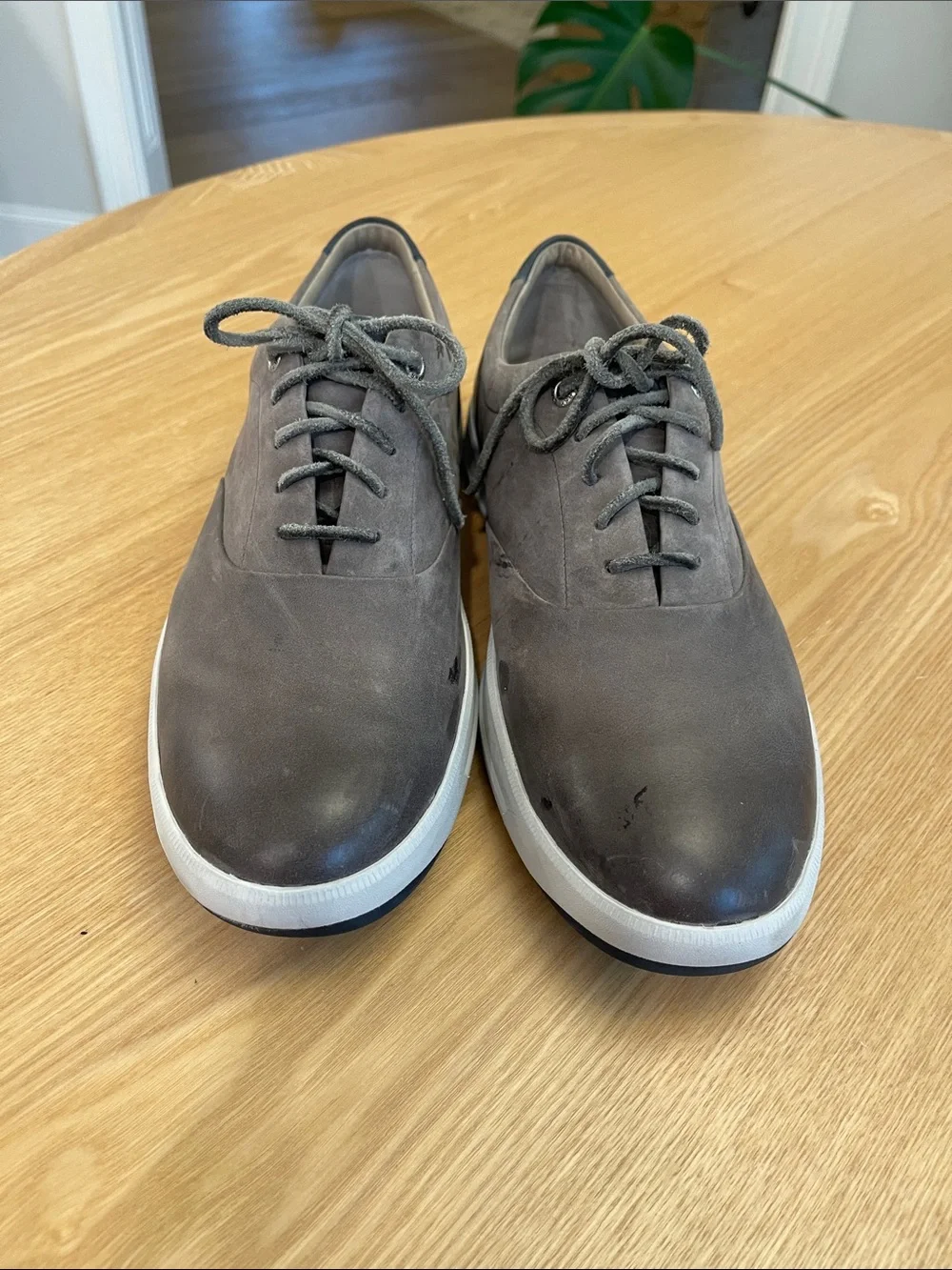 Sperry Gold Cup Premium Nubuck Leather Sneakers Men’s 10 Gray